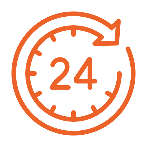 24 hour emergency electrician icon