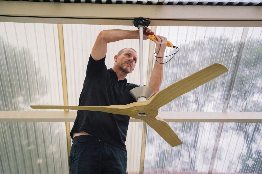 Belfield electrician performing a switchboard upgrade